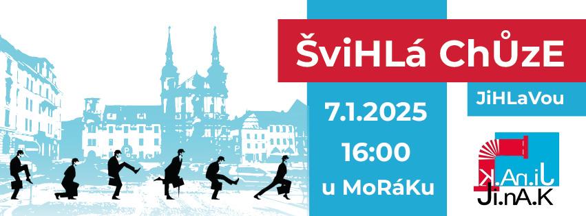 Švihlá chůze v Jihlavě, 7.1.2025, 16:00, U moráku